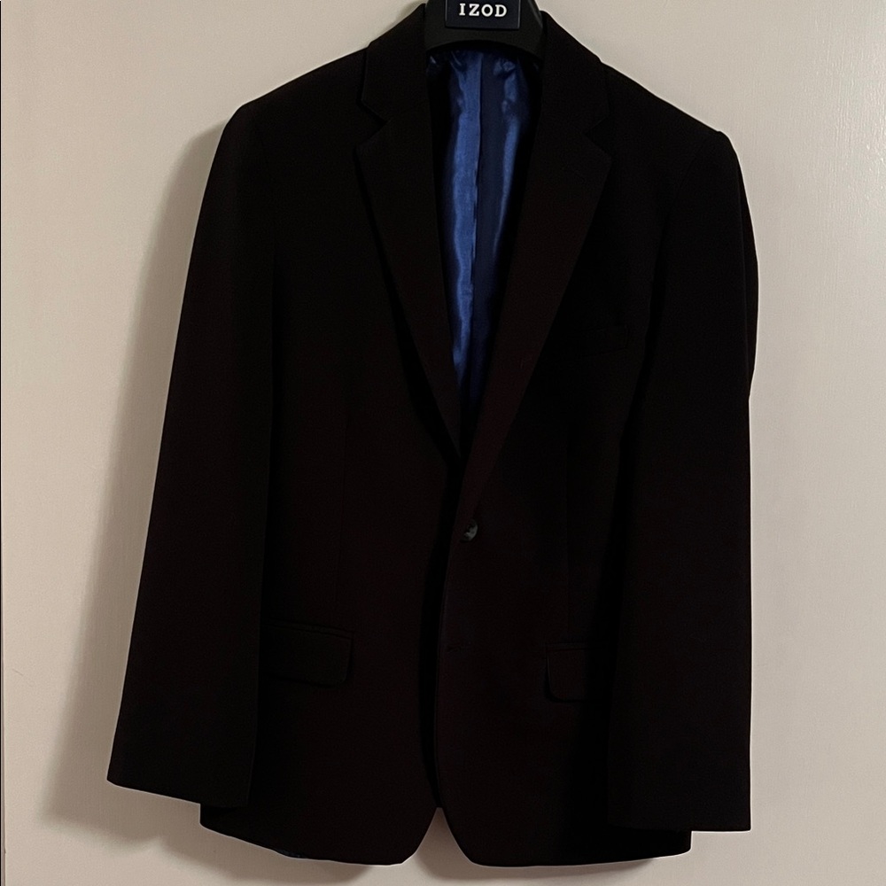 IZOD Boys Suit Black Size 12